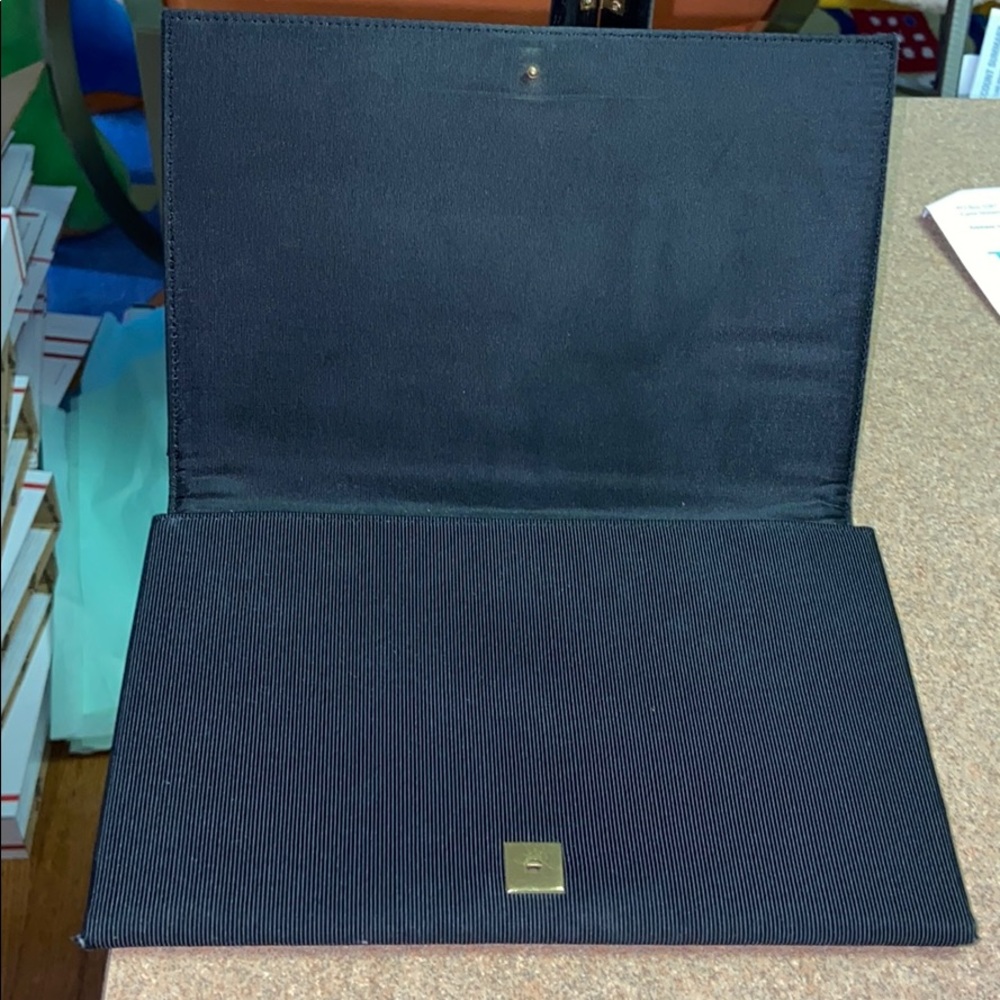 Christian Dior Vintage Cord Envelope Clutch - Picture 4 of 8